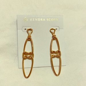 EUC Rose Gold Kendra Scott Earrings